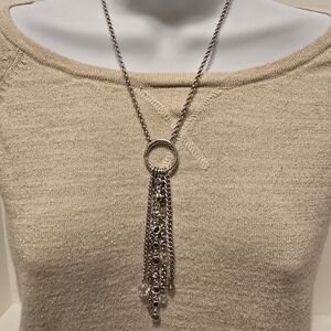 Brighton Joilet Crystal Tassel Necklace (Retired)